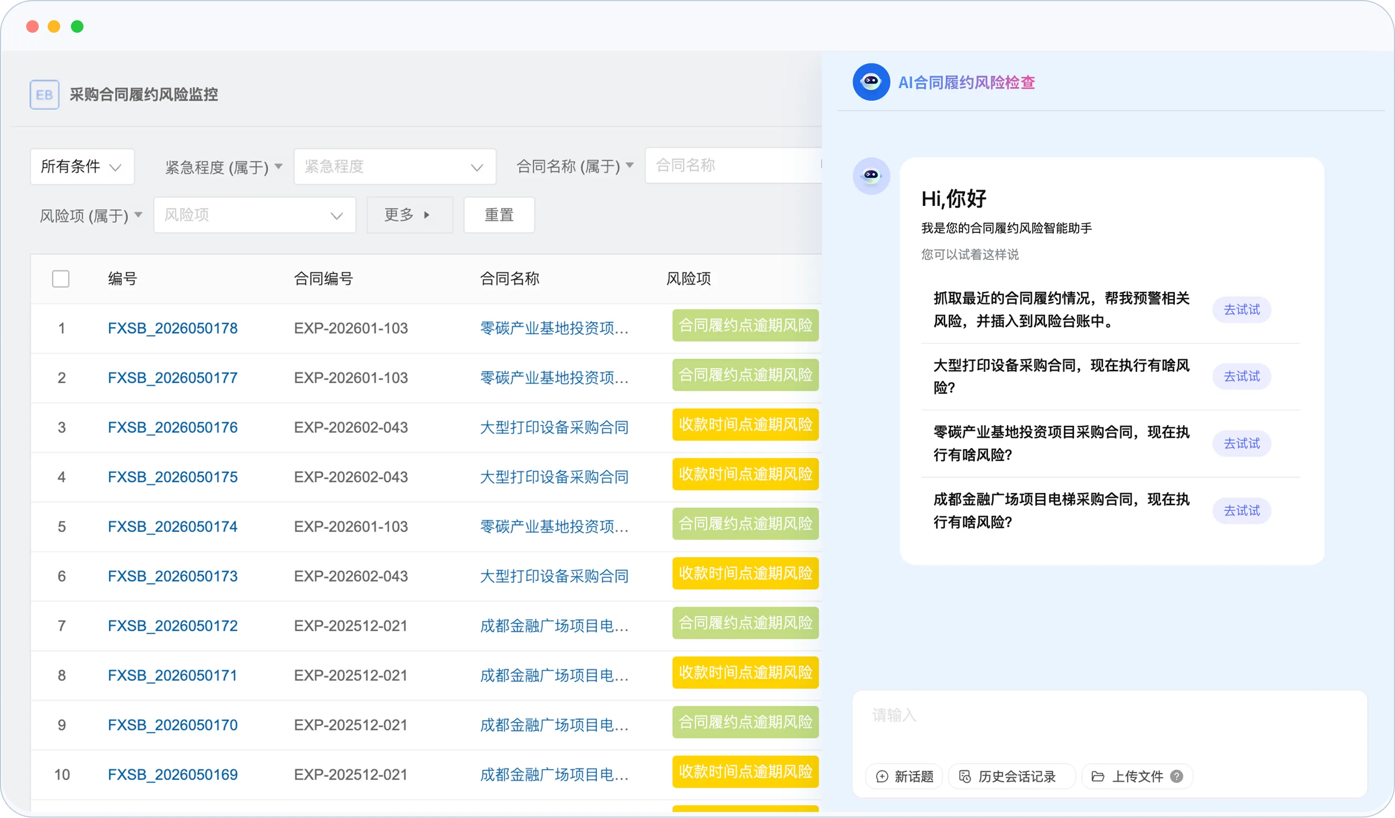 智能合同·风险感知